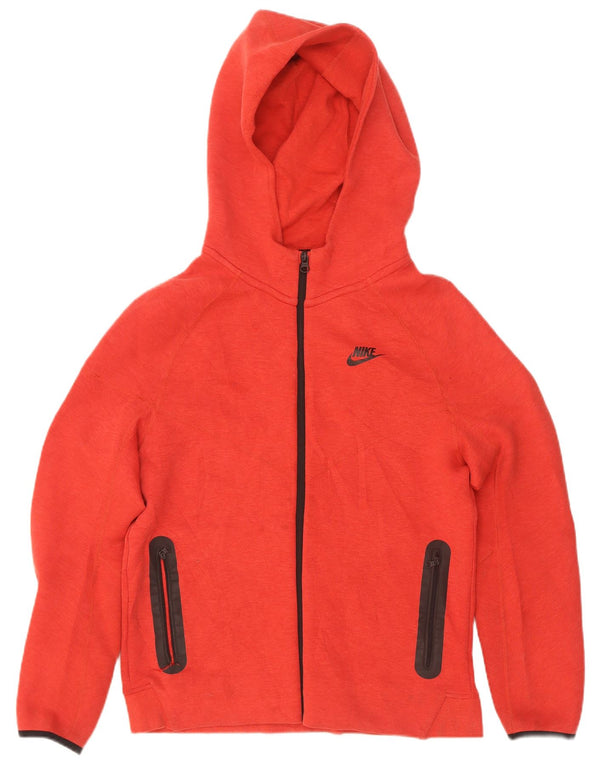 Женский свитер с капюшоном на молнии Nike UK 18 XL, красный хлопок