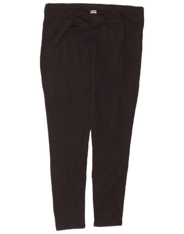 Женские леггинсы Fila UK 18 XL, черный полиэстер