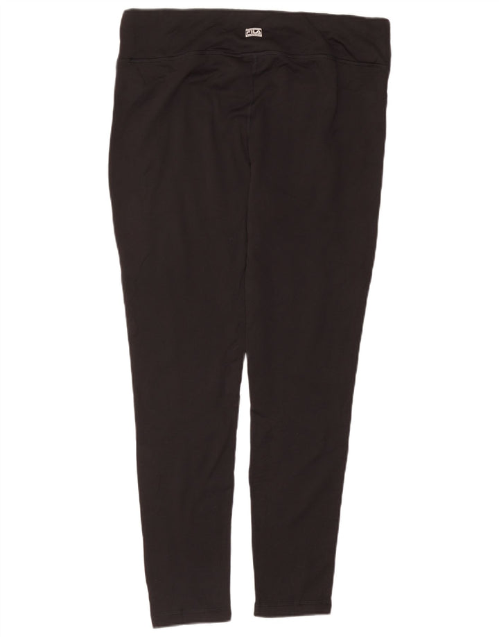 Женские леггинсы Fila UK 18 XL, черный полиэстер