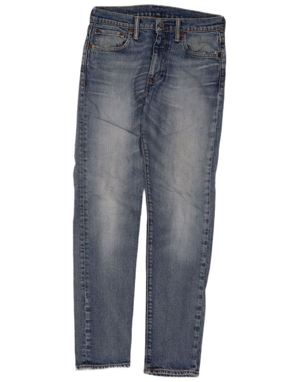 Мужские зауженные зауженные джинсы Levi's 512 W29 L30 синие, хлопок