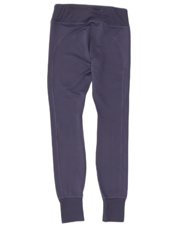 Nike Womens Dri Fit Graphic Leggings UK 4 XS  Purple