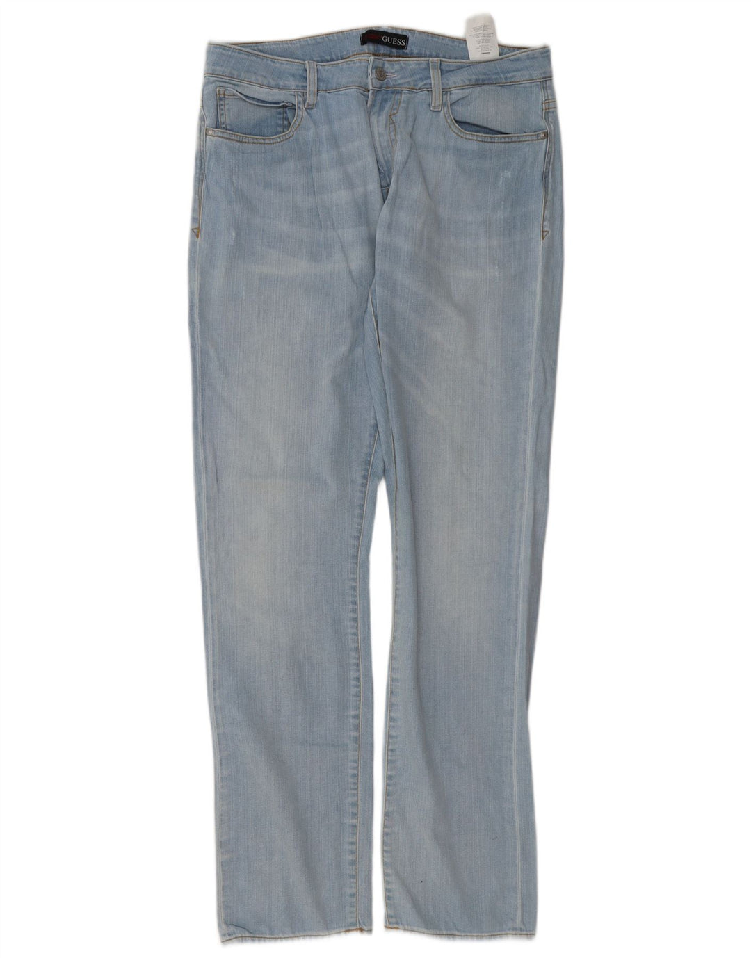 Мужские прямые джинсы Guess W34 L34 синие, хлопок