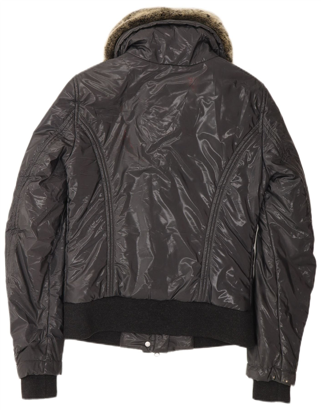 BELSTAFF Женская стеганая куртка EU 40, маленький серый нейлон