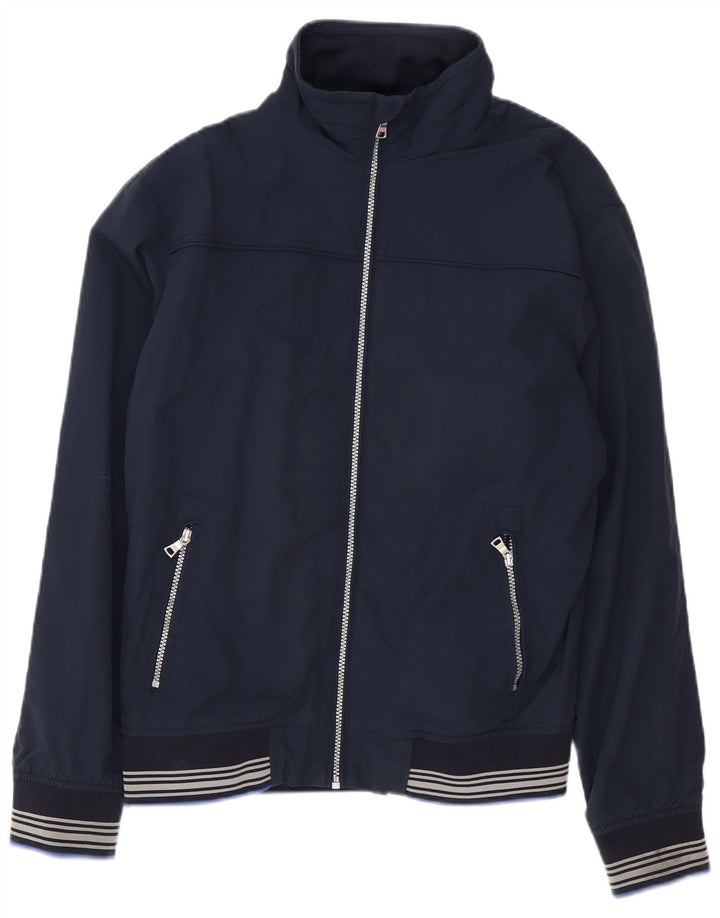 Мужская куртка-бомбер Marks & Spencer Blue Harbour UK 38, средний темно-синий