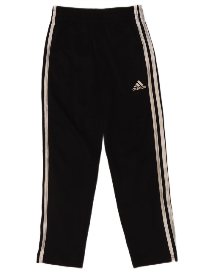 Спортивные брюки Adidas для мальчиков 7-8 лет, черный полиэстер
