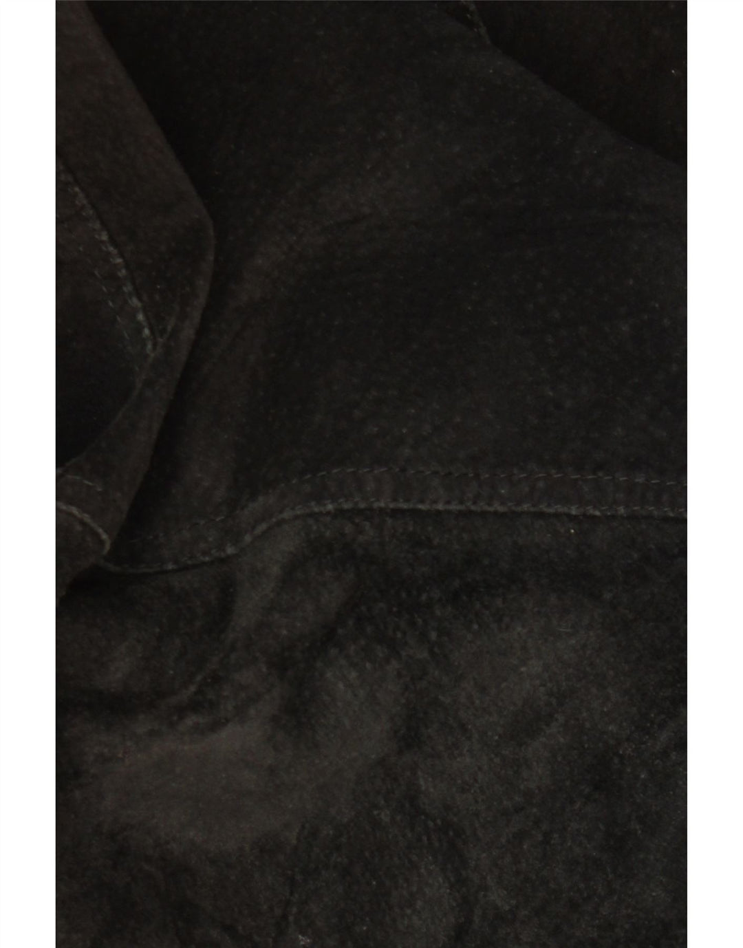 ВИНТАЖНАЯ женская замшевая куртка оверсайз UK 18 XL, черная кожа с геометрическим рисунком