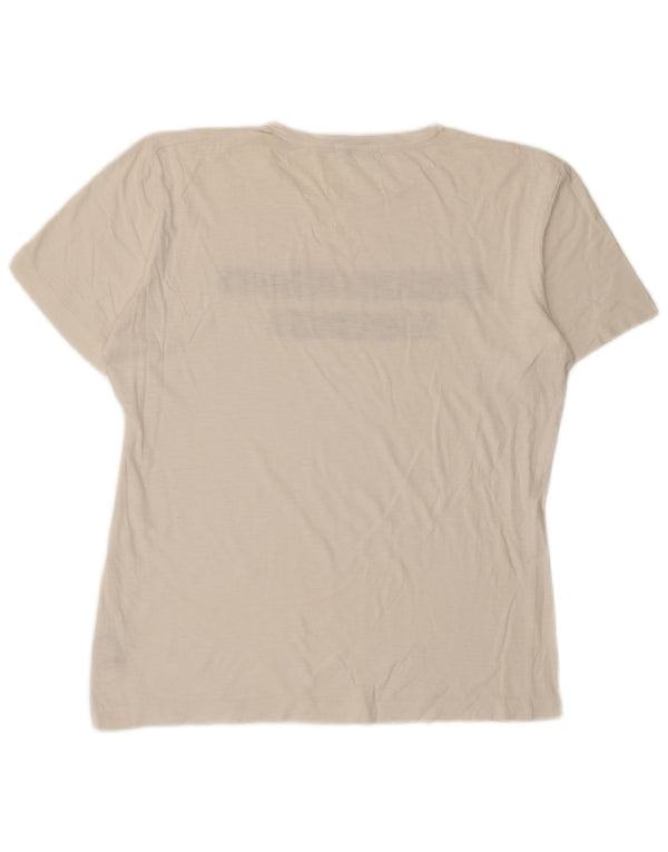 Женская футболка с рисунком Calvin Klein Jeans Top UK 18 XL, белый хлопок