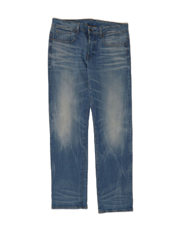 G-STAR Womens Straight Jeans  W31 L32 Blue Cotton Vintage G-Star and Second-Hand G-Star from Messina Hembry 
