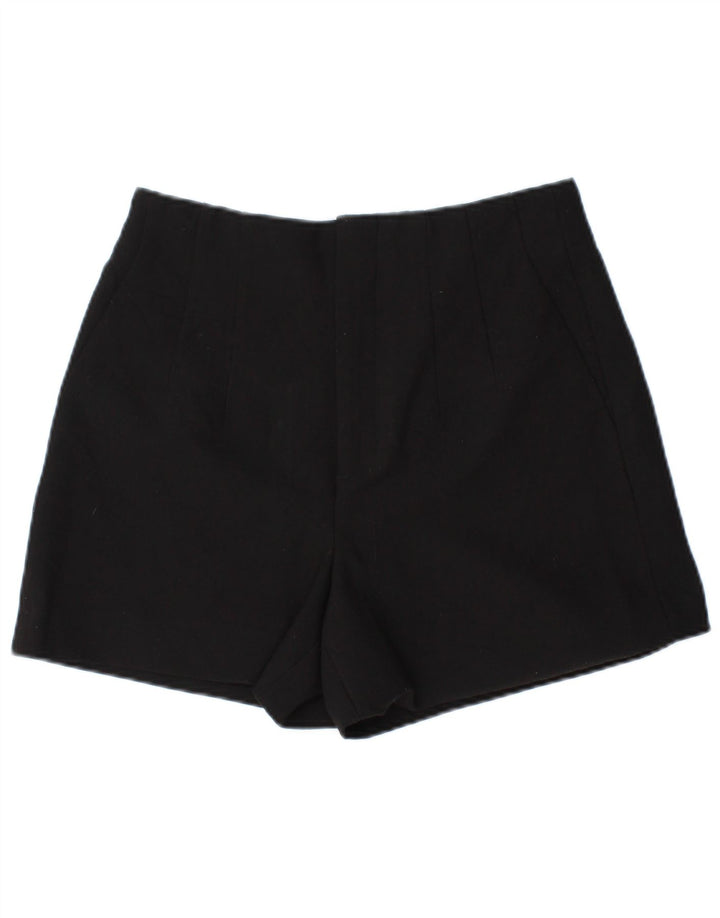 Женские шорты чинос Zara Medium W28, черный полиэстер