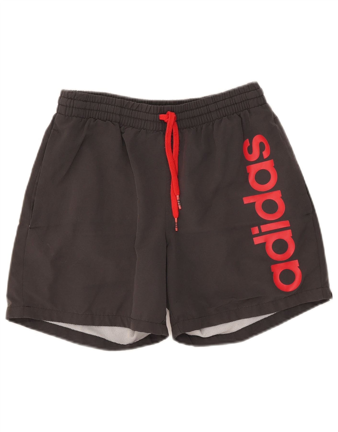 Мужские спортивные шорты Adidas Climalite с рисунком, маленький серый полиэстер