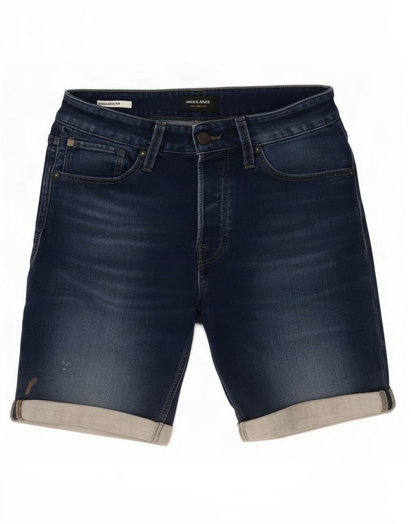 Мужские джинсовые шорты Jack & Jones стандартного кроя XS W30, синие, хлопок