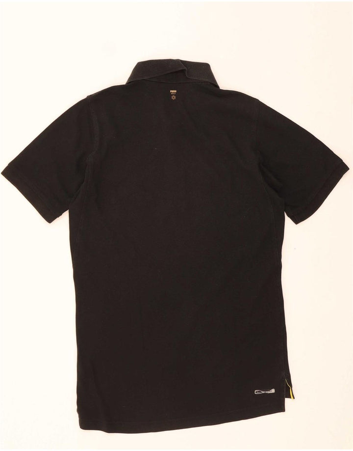 PUMA Mens Polo Shirt Small Black