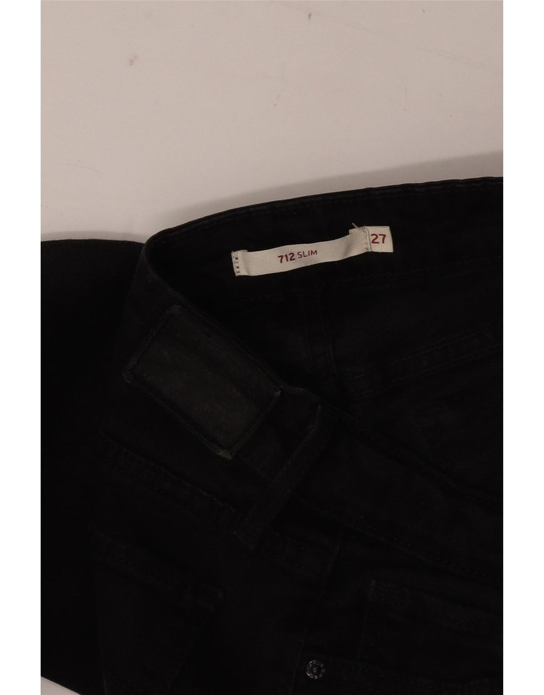 Женские джинсы LEVI'S 712 Slim W27 L28 Черные