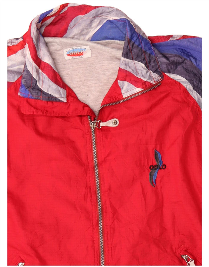 ODLO Мужской спортивный костюм Top Jacket XL Красный Цветной блок