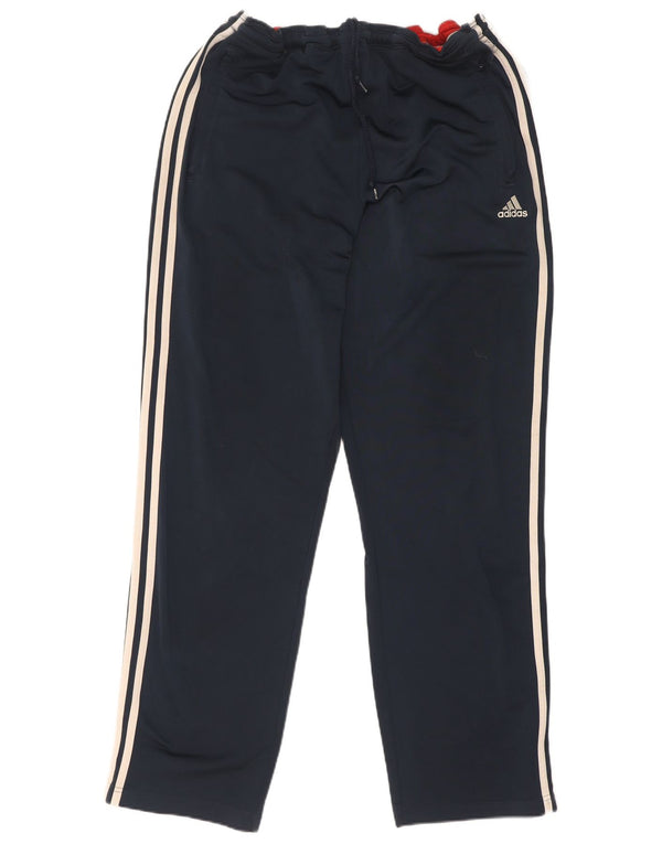 Мужские спортивные брюки Adidas UK 44/46, большие темно-синие цветные блоки