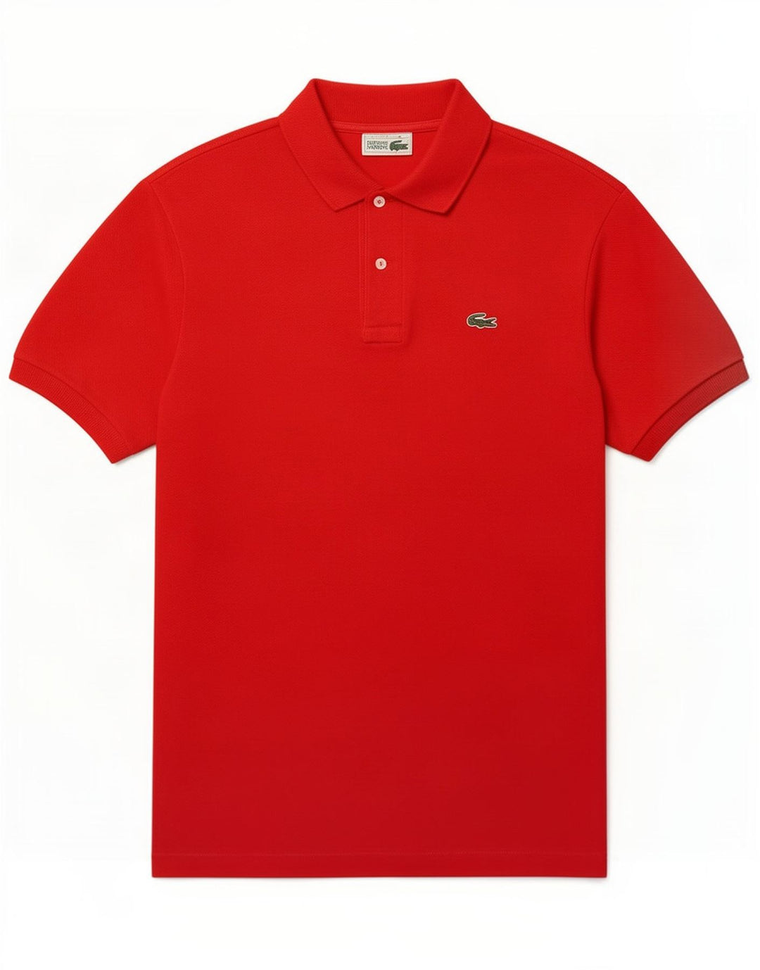 Мужская рубашка-поло Lacoste, размер 4, средний красный