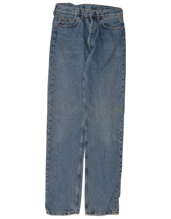 Мужские прямые джинсы Levi's 501 W30 L32 синие, хлопок