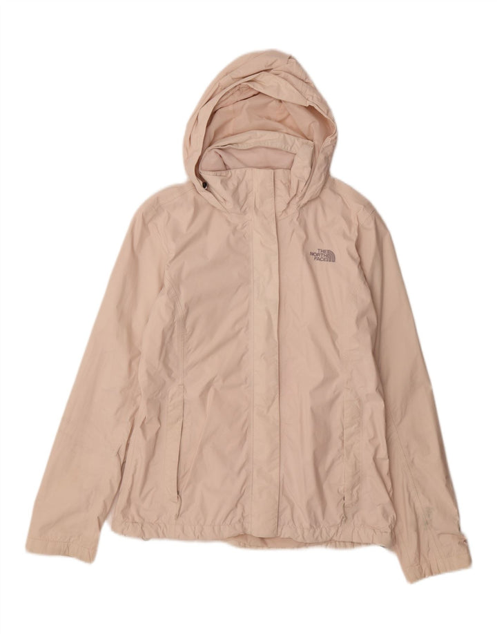 Женская дождевик с капюшоном The North Face UK 14, полиэстер среднего розового цвета