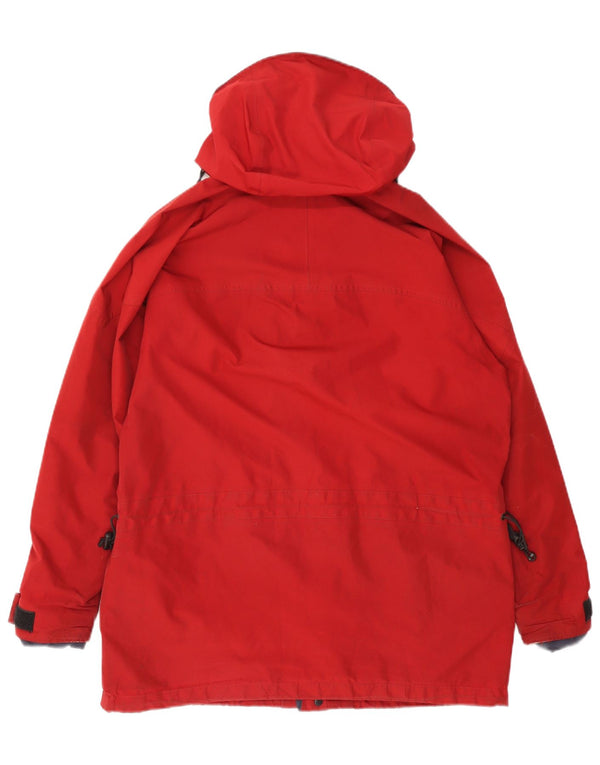 Мужская дождевик Berghaus Gore-Tex с капюшоном UK 38, средний бордовый нейлон