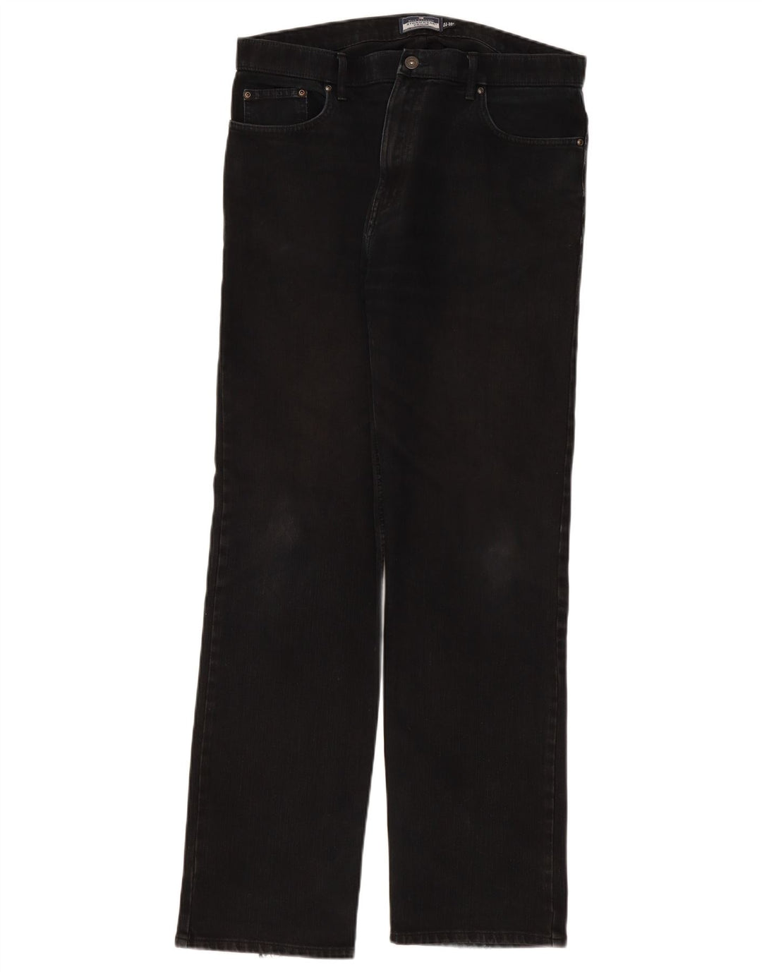 Мужские прямые джинсы Marks & Spencer Blue Harbour W36 L33, черный хлопок