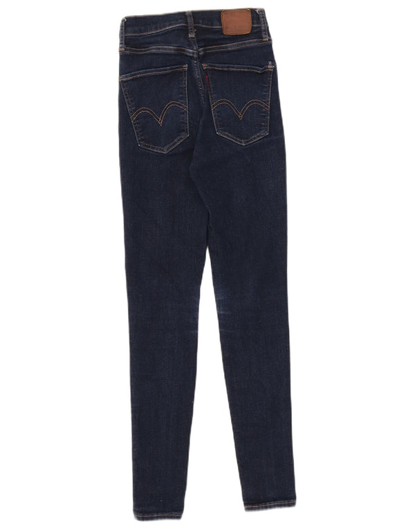 Женские джинсы суперскинни Levi's Mile High W25 L28, темно-синий, хлопок