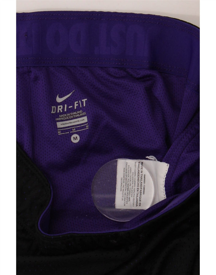 Женские спортивные шорты NIKE Dri Fit UK 12, средний черный полиэстер