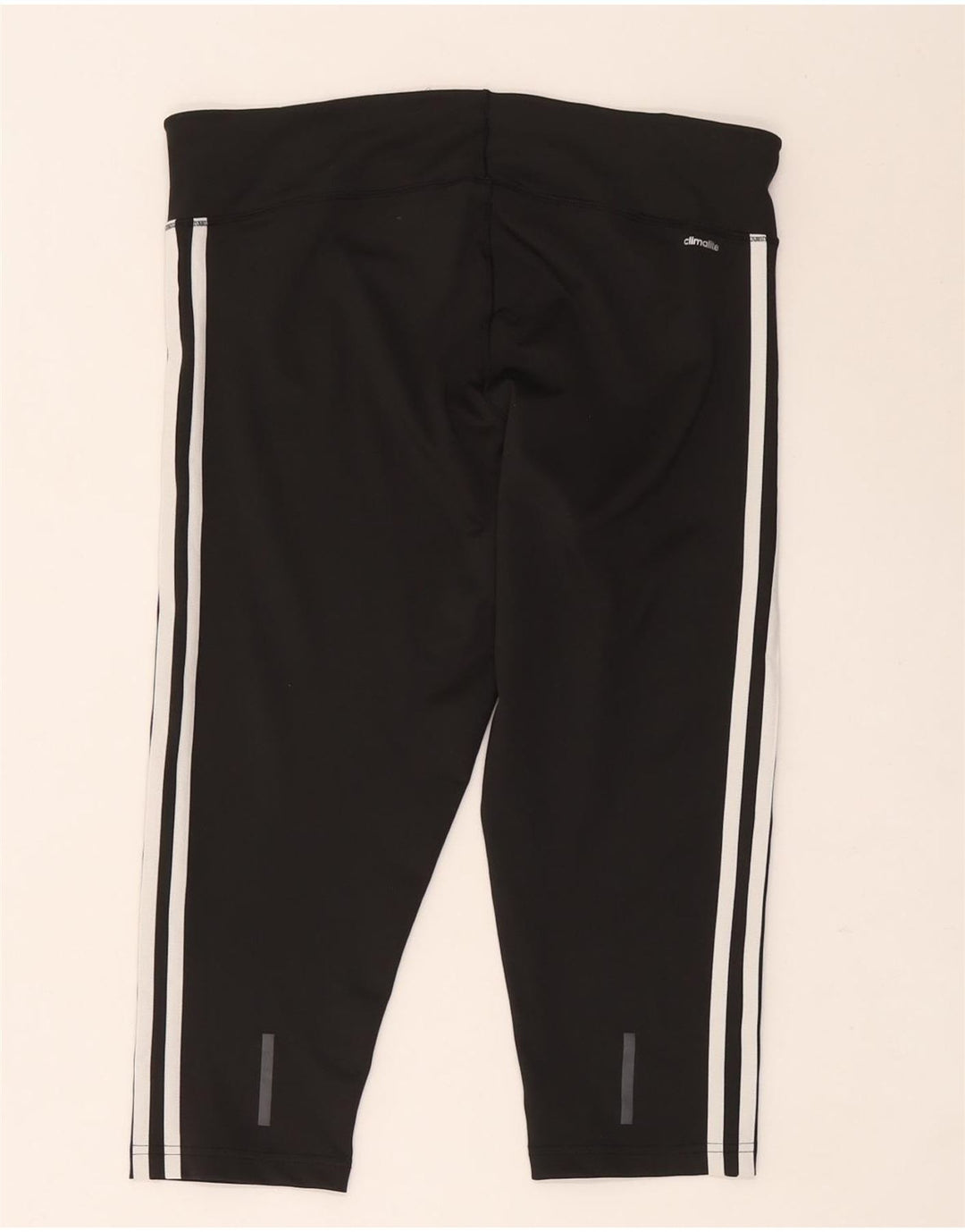 Женские леггинсы-капри Adidas Climalite UK 16/18, большой черный полиэстер