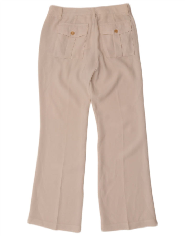 Женские брюки чинос Benetton Bootcut W28 L30 белые