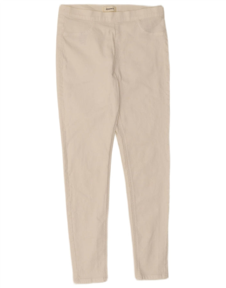 Женские джинсы джеггинсы Marks & Spencer UK 12, средние W28 L27, белый хлопок