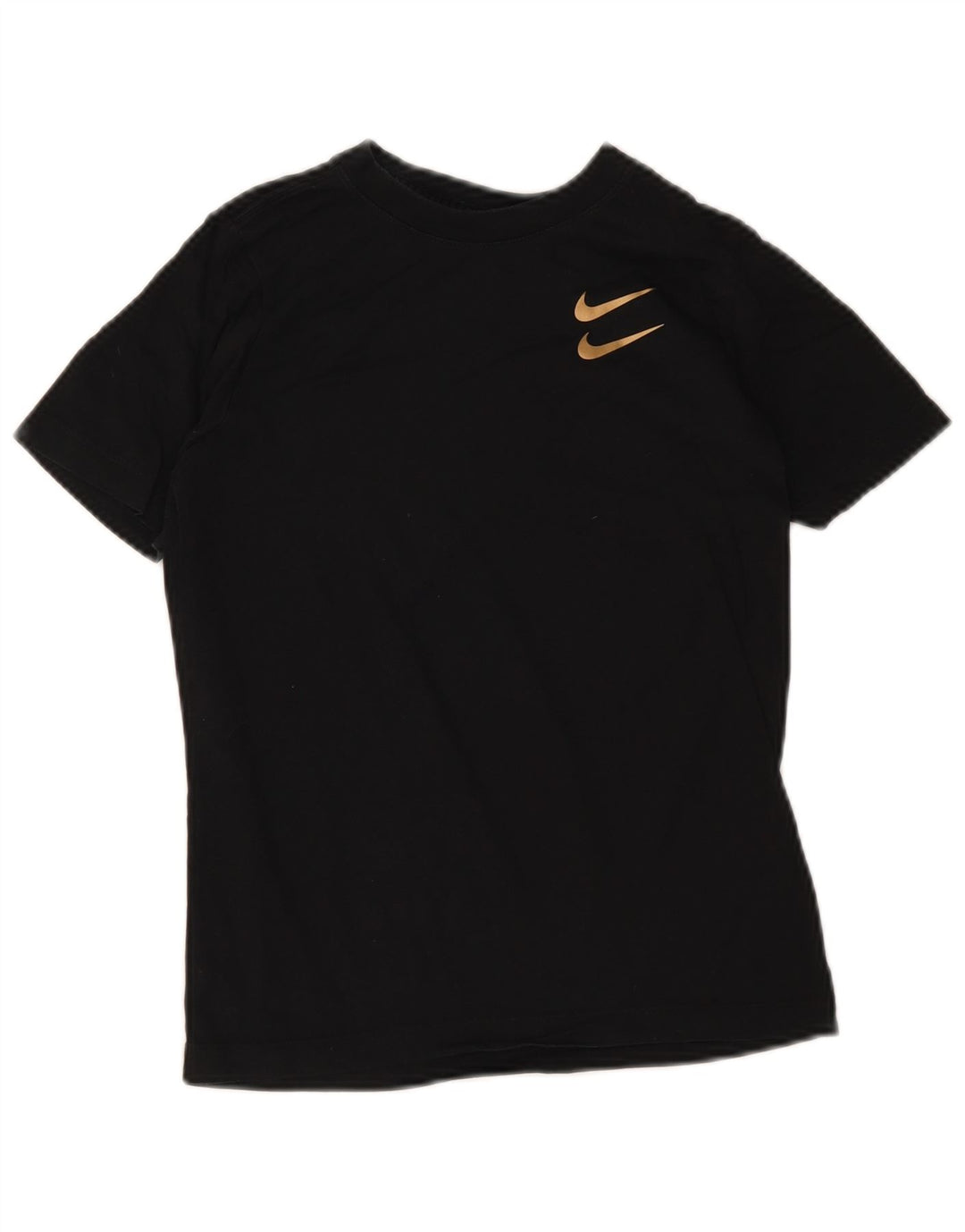 Футболка с рисунком Nike для мальчиков, топ 10–11 лет, средний черный
