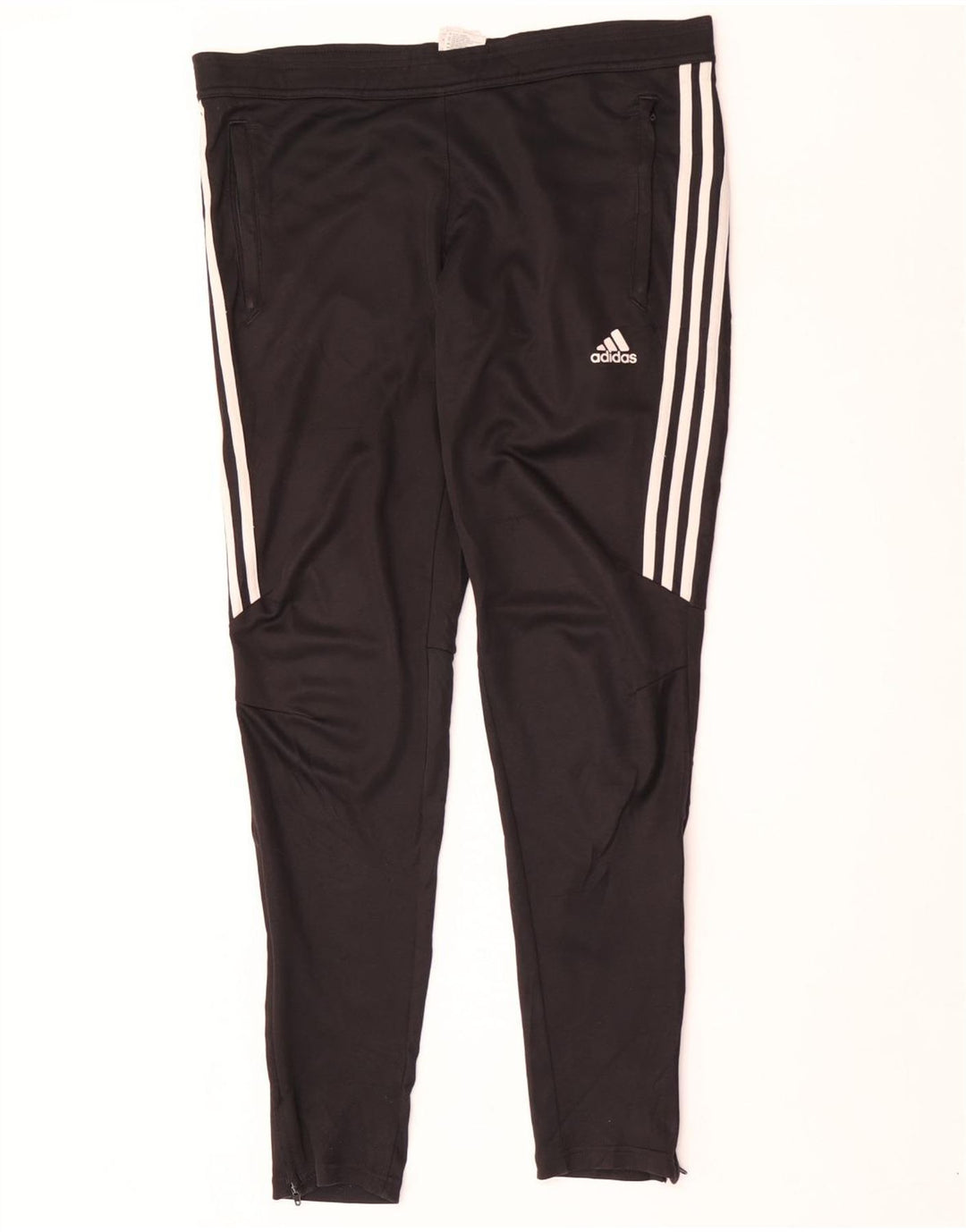 Женские спортивные брюки Adidas Climacool UK 12/14, средний черный полиэстер