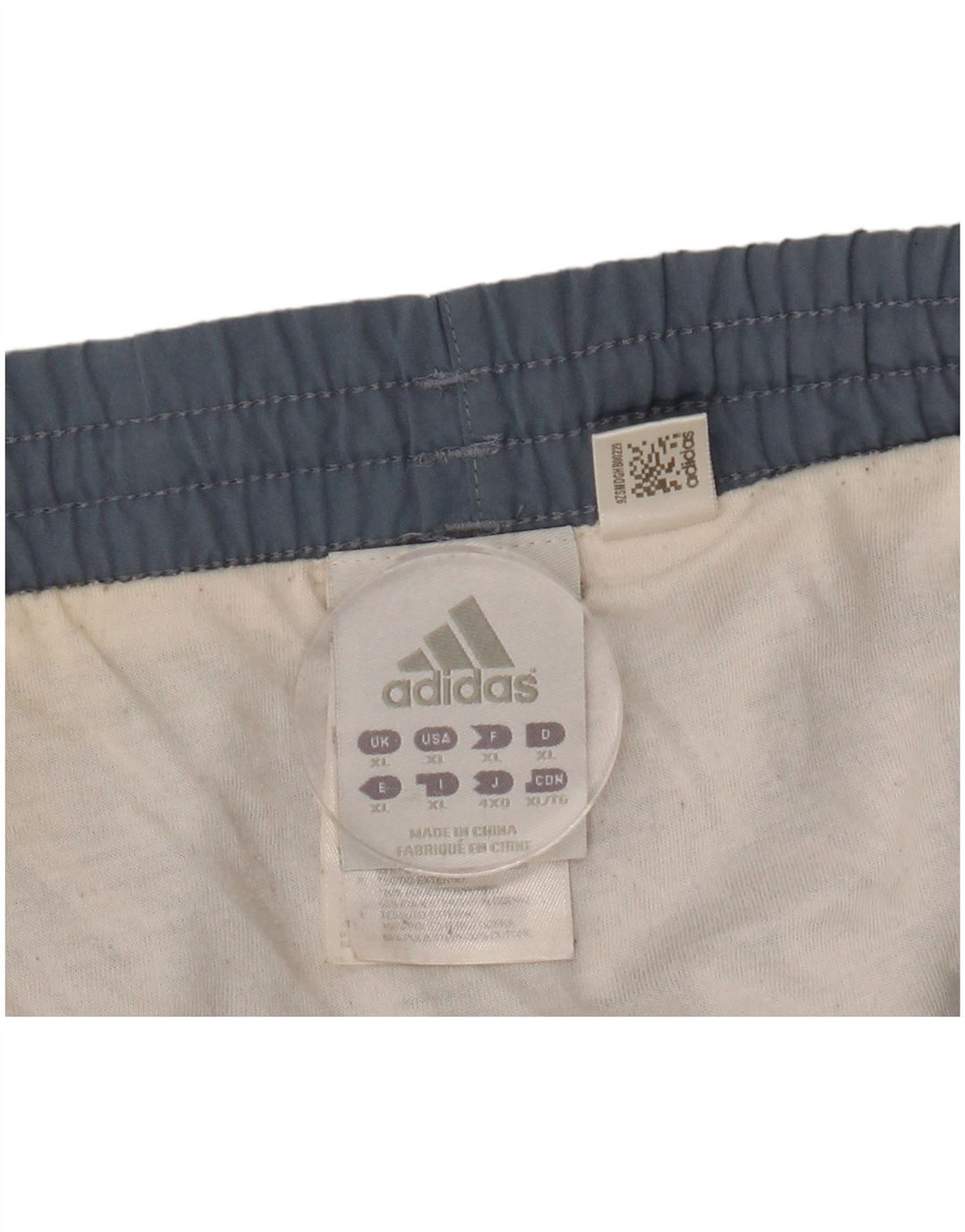 Мужские спортивные шорты Adidas XL синие из полиэстера