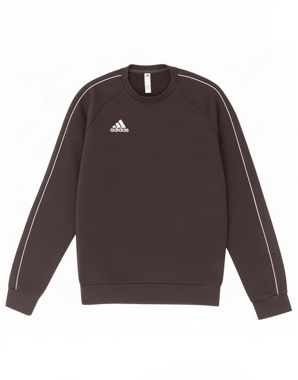 Мужской свитер Adidas, маленький черный хлопковый джемпер