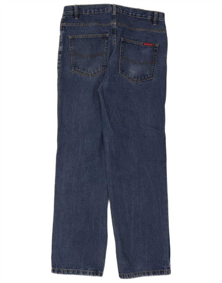 Мужские прямые джинсы Dickies W34 L30, синий хлопок