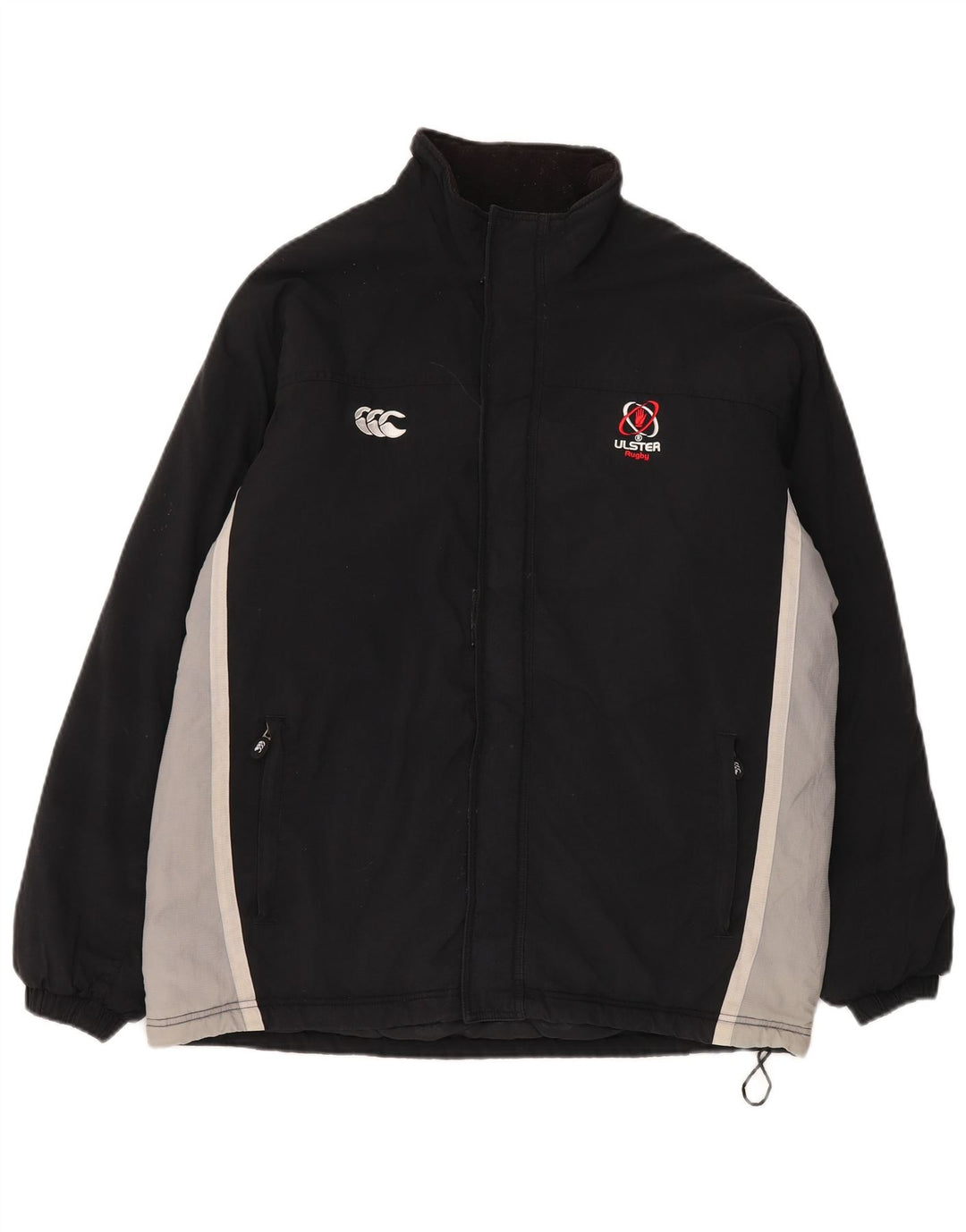 Мужская ветровка Canterbury UK 40, большая черная с цветными блоками