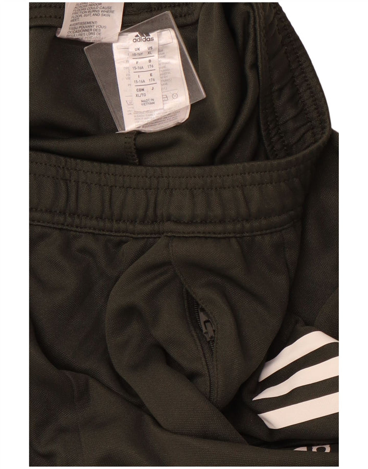 Спортивные брюки ADIDAS для мальчиков Manchester United 15-16 лет, зеленые