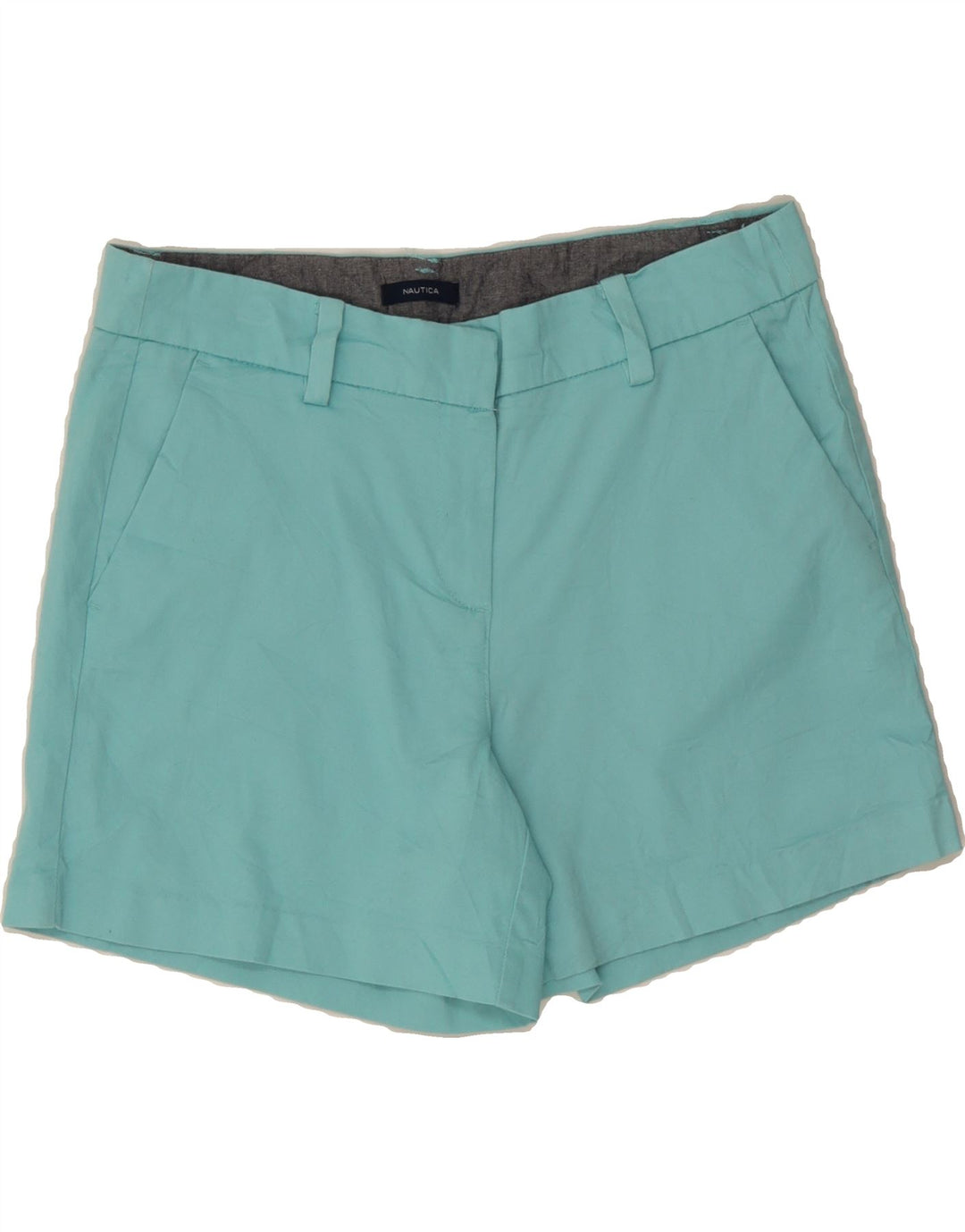 NAUTICA Womens Chino Shorts US 8 Medium W32  Turquoise Cotton Vintage Nautica and Second-Hand Nautica from Messina Hembry 