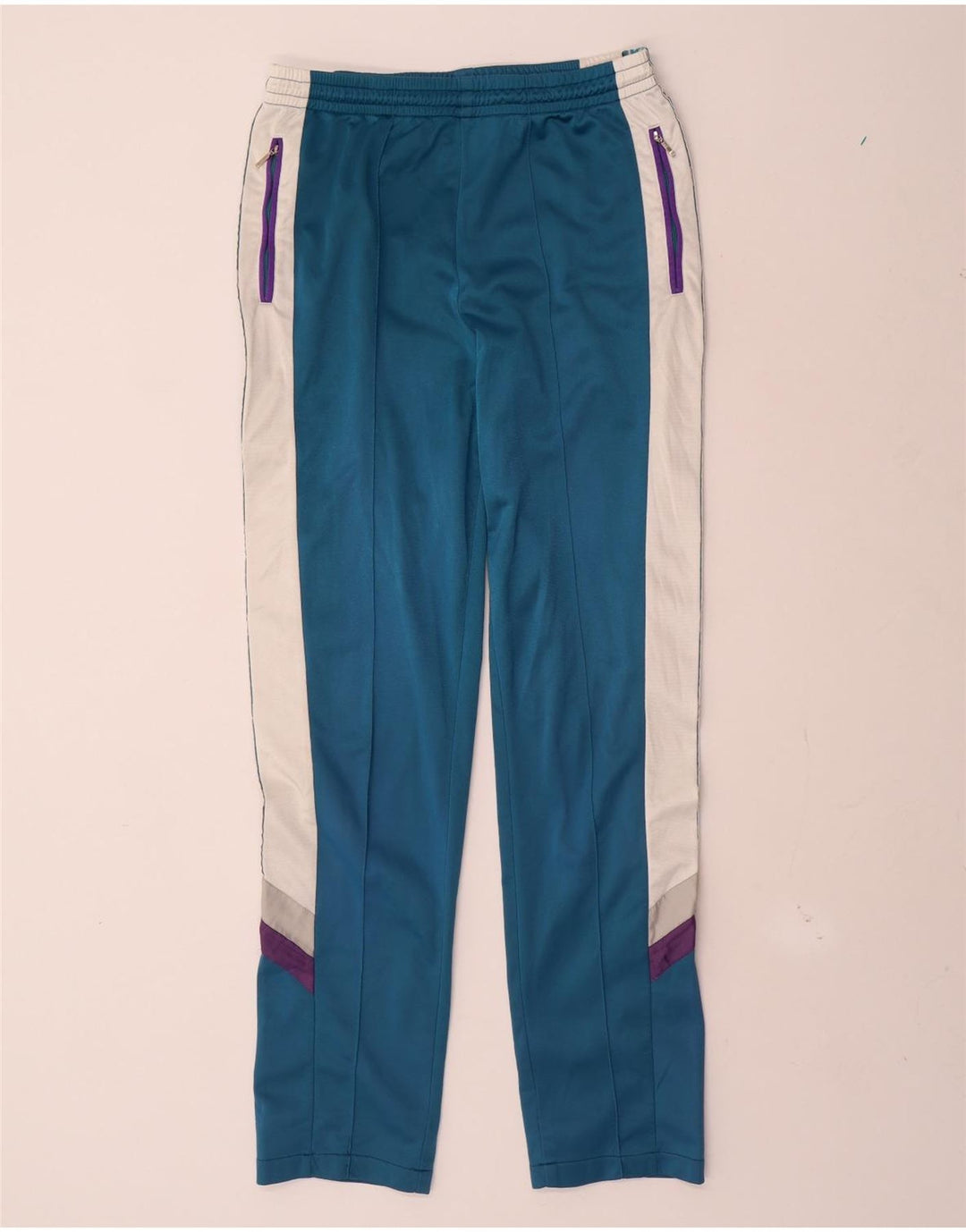 Мужские спортивные брюки ASICS с графическим рисунком IT 46, маленькие синие цветные блоки