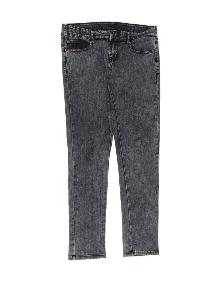 BAY Womens Slim Jeans US 12 Large W30 L29 Blue Cotton Vintage Bay and Second-Hand Bay from Messina Hembry 