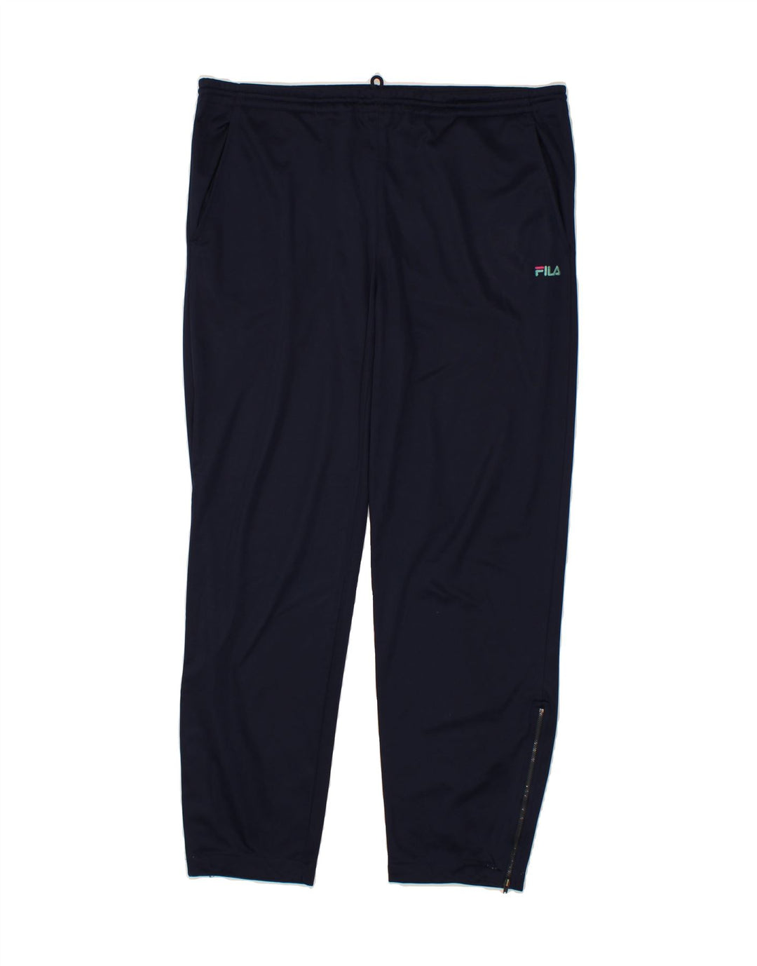 FILA Mens Tracksuit Trousers Large  Navy Blue Vintage Fila and Second-Hand Fila from Messina Hembry 