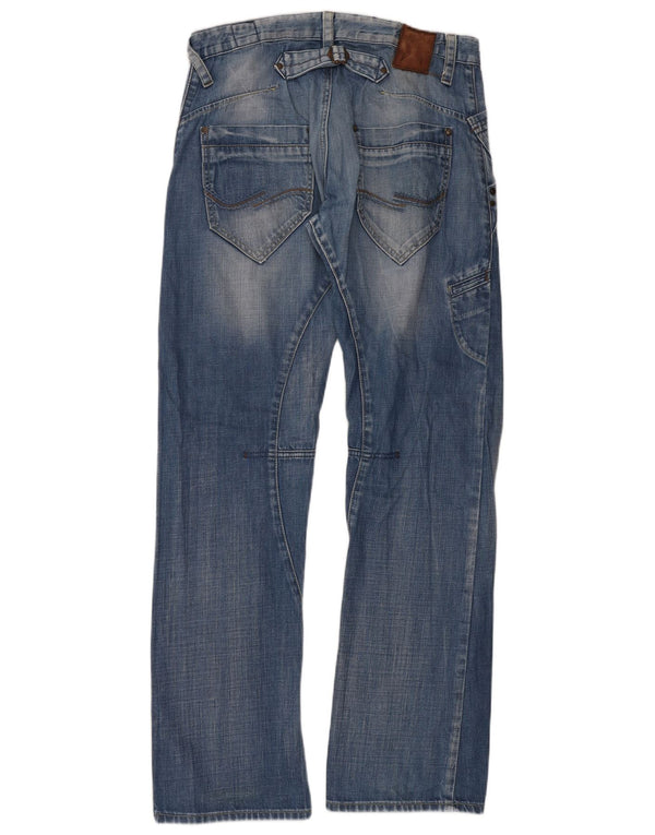 Мужские свободные джинсы Jack & Jones W33 L34, синий хлопок