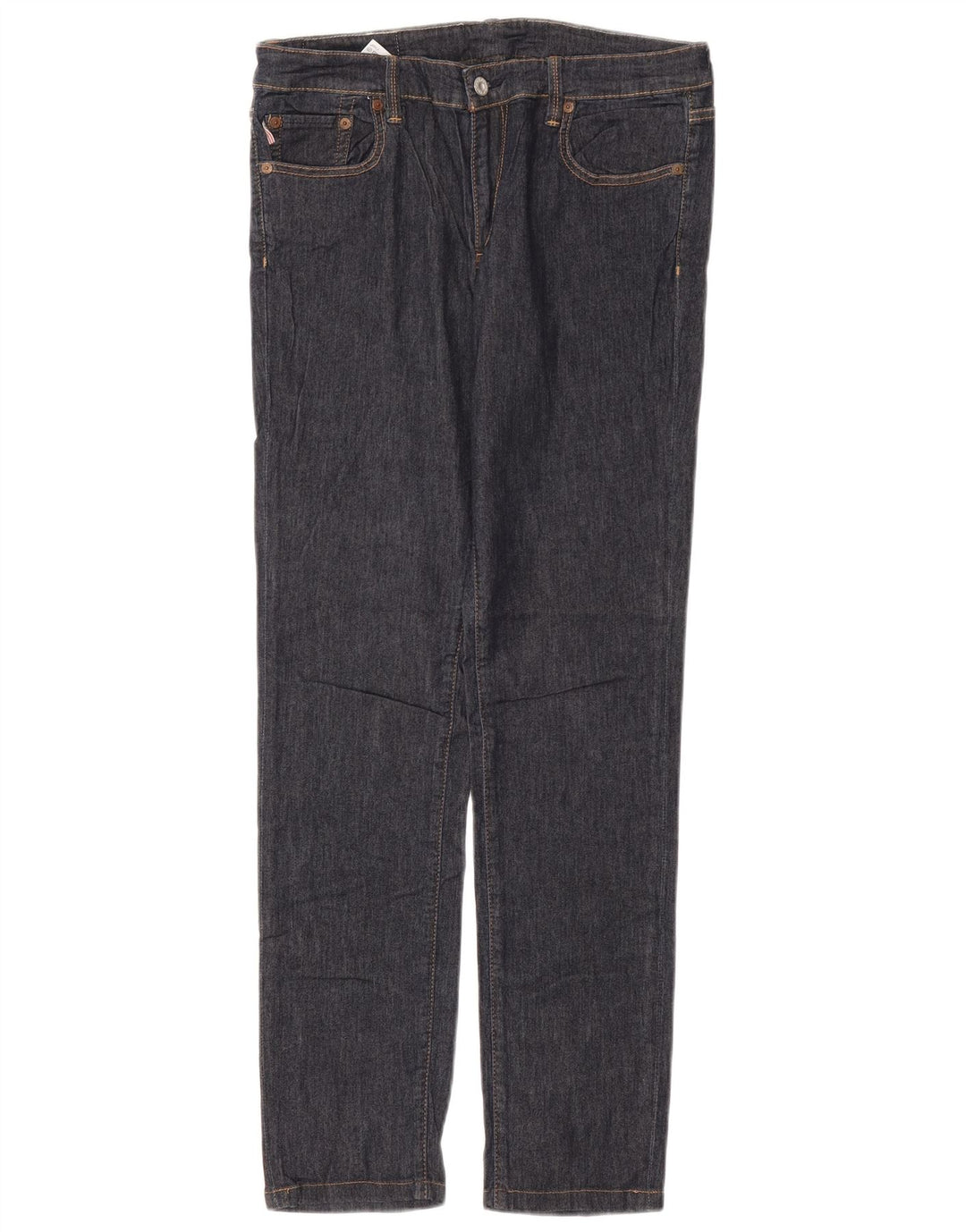 Женские прямые джинсы Ralph Lauren W32 L33 Темно-синие, хлопок