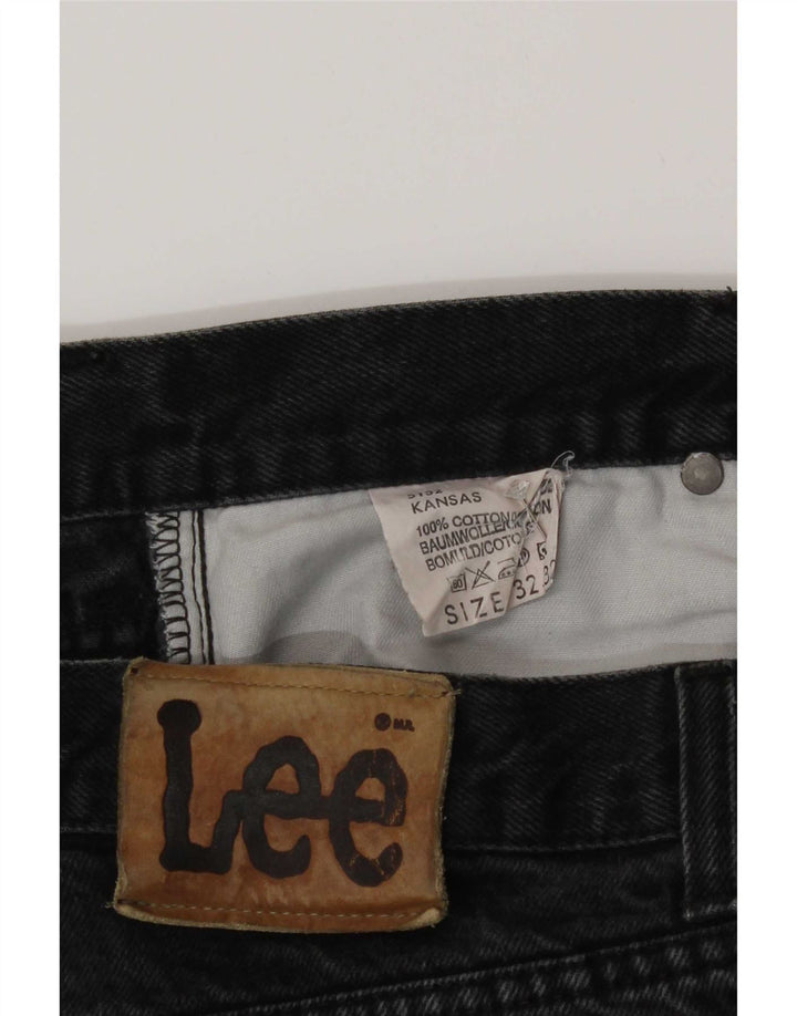 Мужские свободные джинсы Lee W32 L32 Серый хлопок
