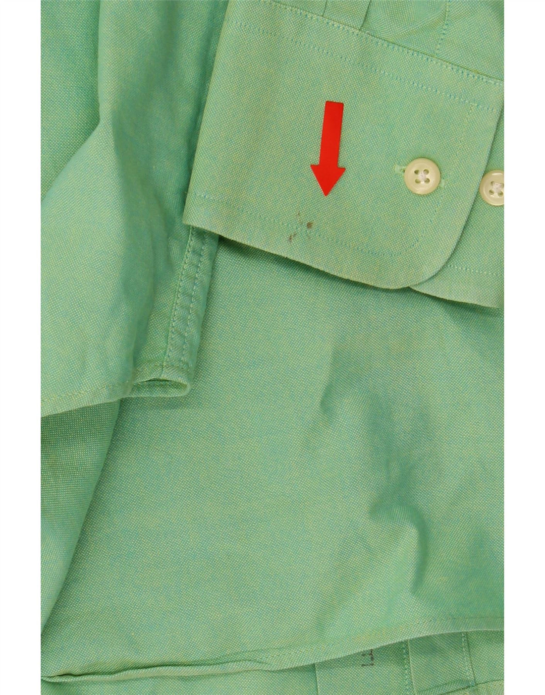 NAUTICA Mens Shirt Size 17 XL Green Cotton Vintage Nautica and Second-Hand Nautica from Messina Hembry 