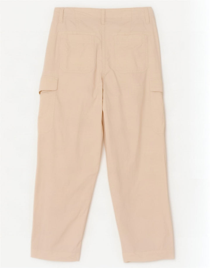 Женские брюки карго Marks & Spencer UK 14, большие W34 L29 Off White