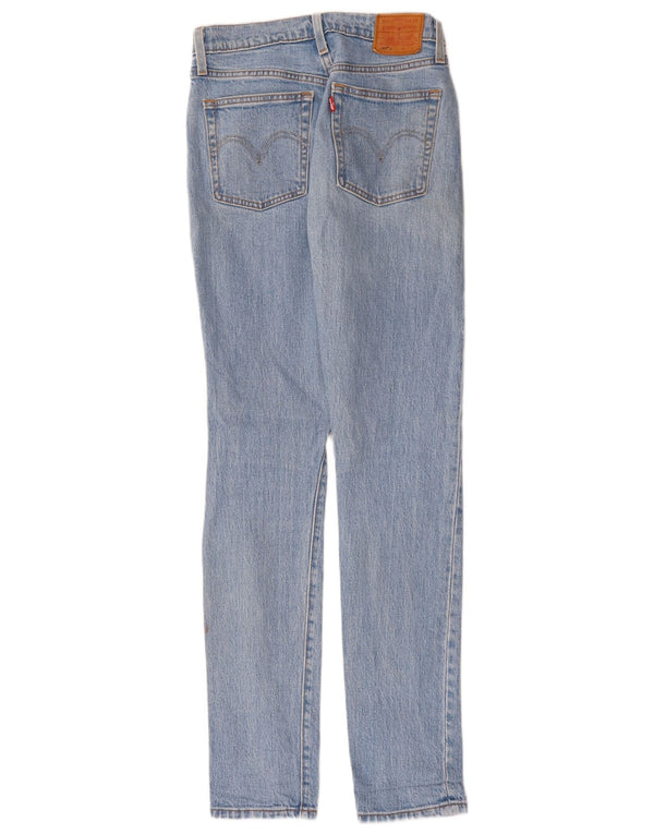 Женские узкие джинсы Levi's 501 W25 L32 синие, хлопок