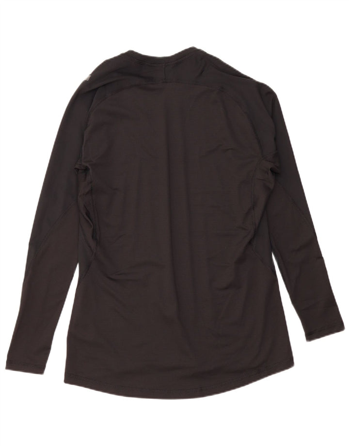 Женский топ Adidas Climacool с длинным рукавом UK 18 XL, черный полиэстер