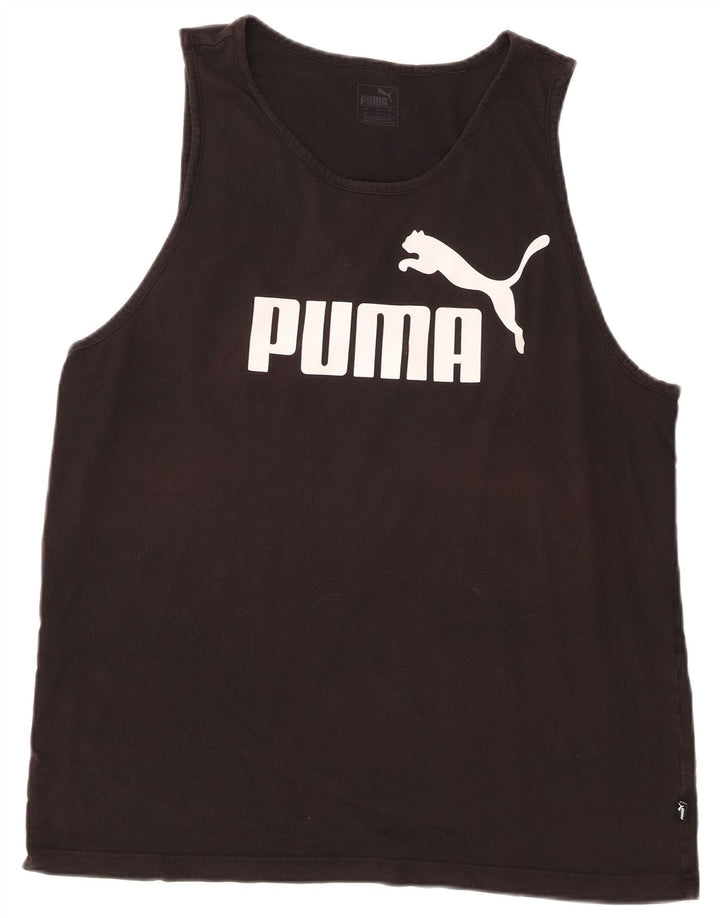 Мужской жилет с рисунком Puma 2XL черный
