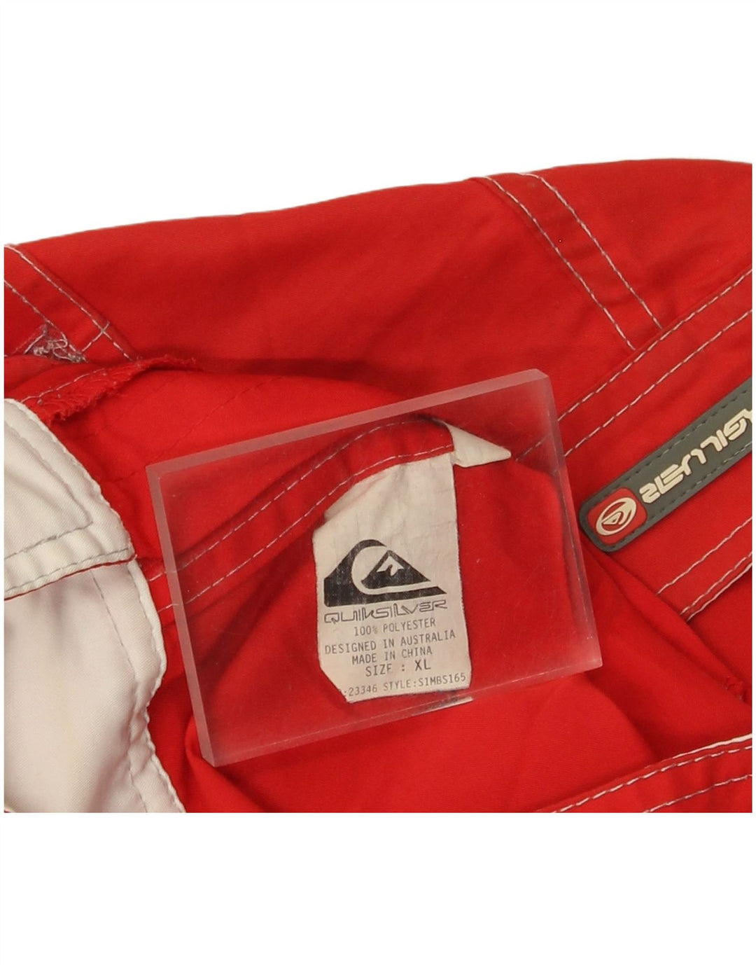 Мужские шорты для плавания Quiksilver XL, красный полиэстер