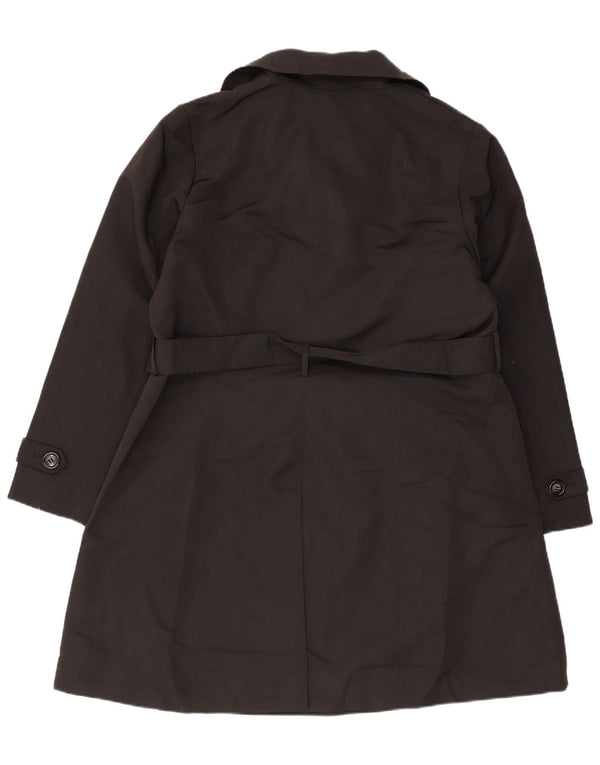 Женский тренч Marks & Spencer UK 18 XL, черный полиэстер